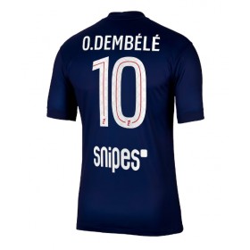 Herren Fußballbekleidung Paris Saint-Germain Ousmane Dembele #10 Heimtrikot 2025-26 Kurzarm
